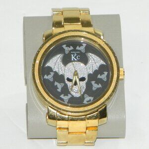 Techno.com by KC Rare Unique 2015 Men's Watch with Diamond Bat Skull Head